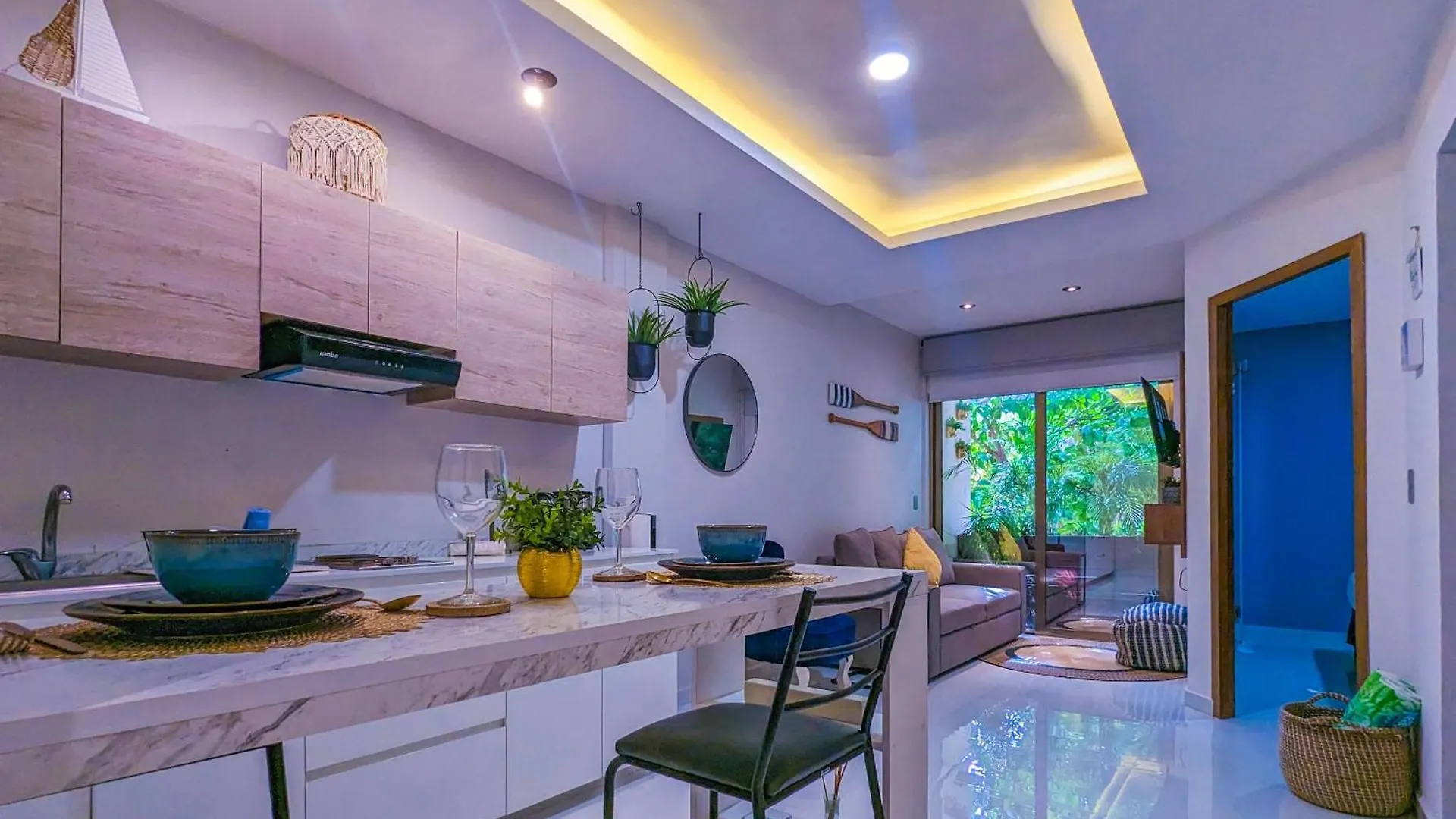 Appartement 500M To Beach L King Beds Kitchen L Pool Patio Gym Bikes Ac 20405 Playa del Carmen Mexique