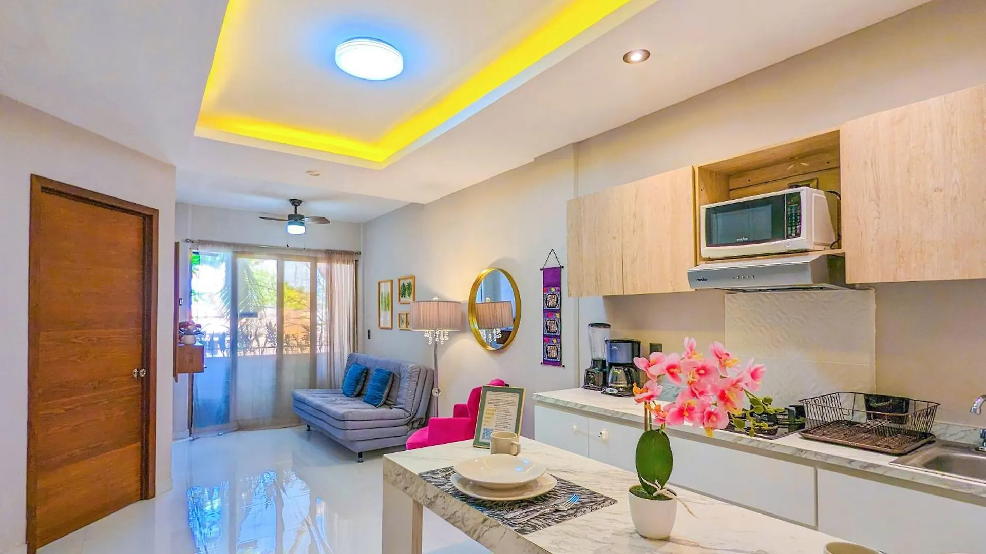 500M To Beach L King Beds Kitchen L Pool Patio Gym Bikes Ac 20405 Playa del Carmen